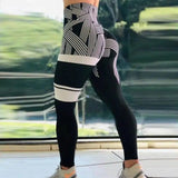 Yoga Sports Leggings-Black-2