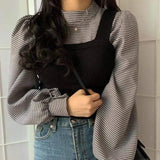 LOVEMI Ltop Black / One size Lovemi -  Korean ins age reduction vest small sling set for women