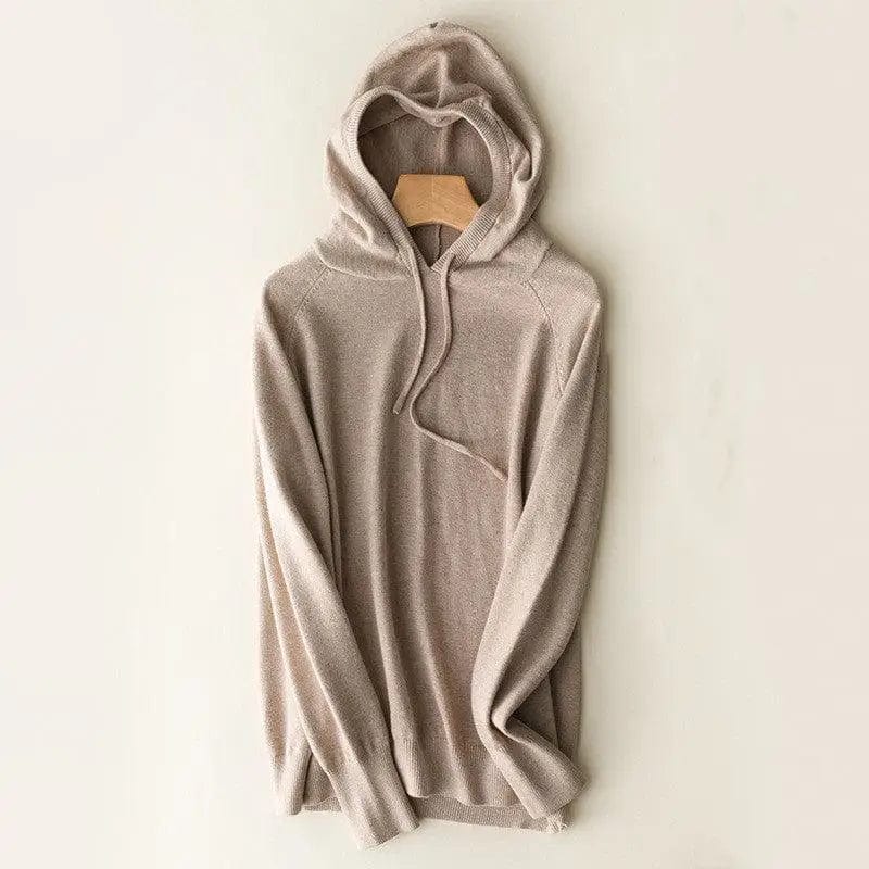 LOVEMI  Ltop Camel / XL Lovemi -  Spring and autumn hooded sweater women pullover