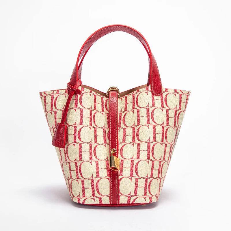 Luxury Brand Fashion Women's Handbag PVC Jacquard Texture-2