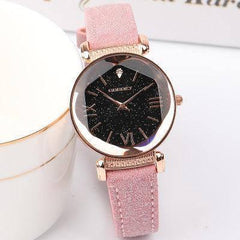 Luxury Ladies Watch Starry Sky Watches For Women Fashion-Pink-1