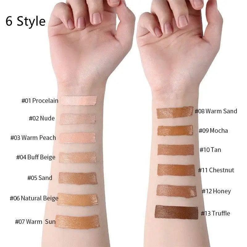 Makeup Liquid Foundation Oil Control Concealer-6Style-9