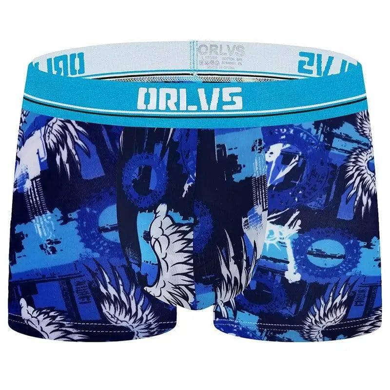 Men's underwear cotton boxer-4