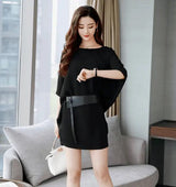 LOVEMI Mini Dresses Black Lovemi -  Summer Temperament of Dresses Korean Edition Fashion Elegant