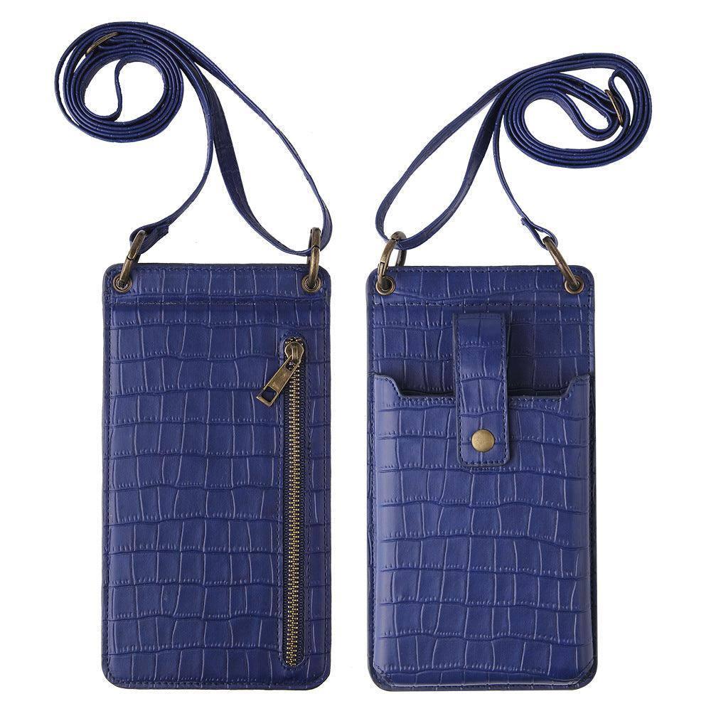 Multi-function Crossbody Bags For Mobile Phone-Dark blue-6