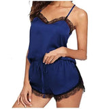 LOVEMI  Nightgown Blue / S Lovemi -  Sexy Lingerie Summer Home Pajamas
