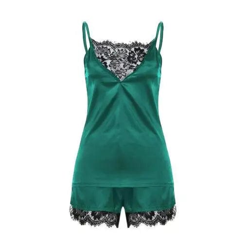 LOVEMI  Nightgown Green / S Lovemi -  Sexy lace lingerie set