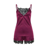 LOVEMI  Nightgown Purple / L Lovemi -  Sexy lace lingerie set