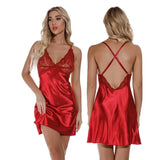 LOVEMI  Nightgown Red / L Lovemi -  Sexy Lingerie Factory European And American Foreign Trade