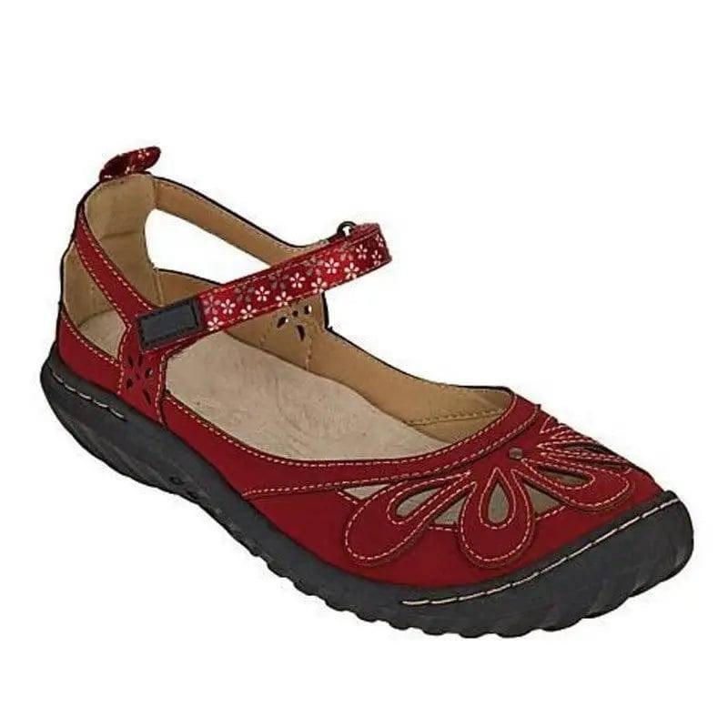 Non-Slip Summer Sport Sandals for Women-Red-3