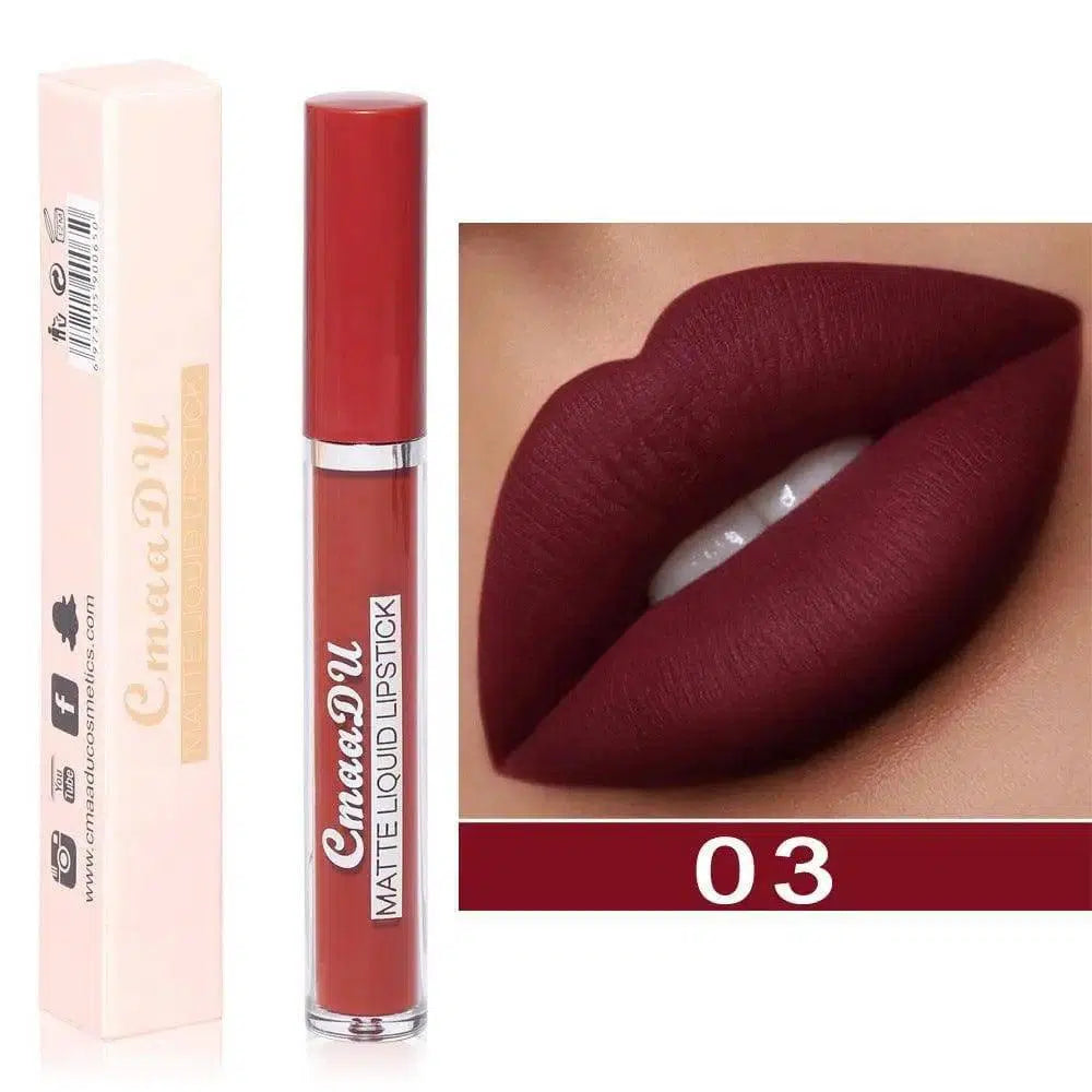 Non-stick Cup Long Lasting Waterproof Liquid Lip Gloss-C-6