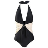 LOVEMI  One piece Black / M Lovemi -  Women's retro one-piece bikini