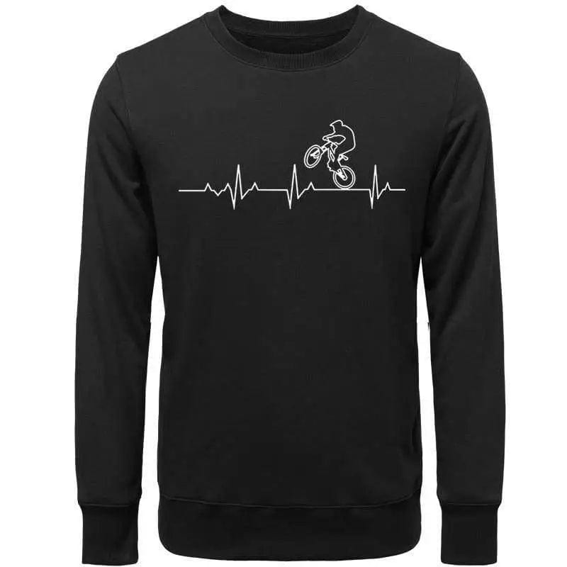 LOVEMI Outerwear & Jackets Men 02Black / S Lovemi -  Printed pullover sweater