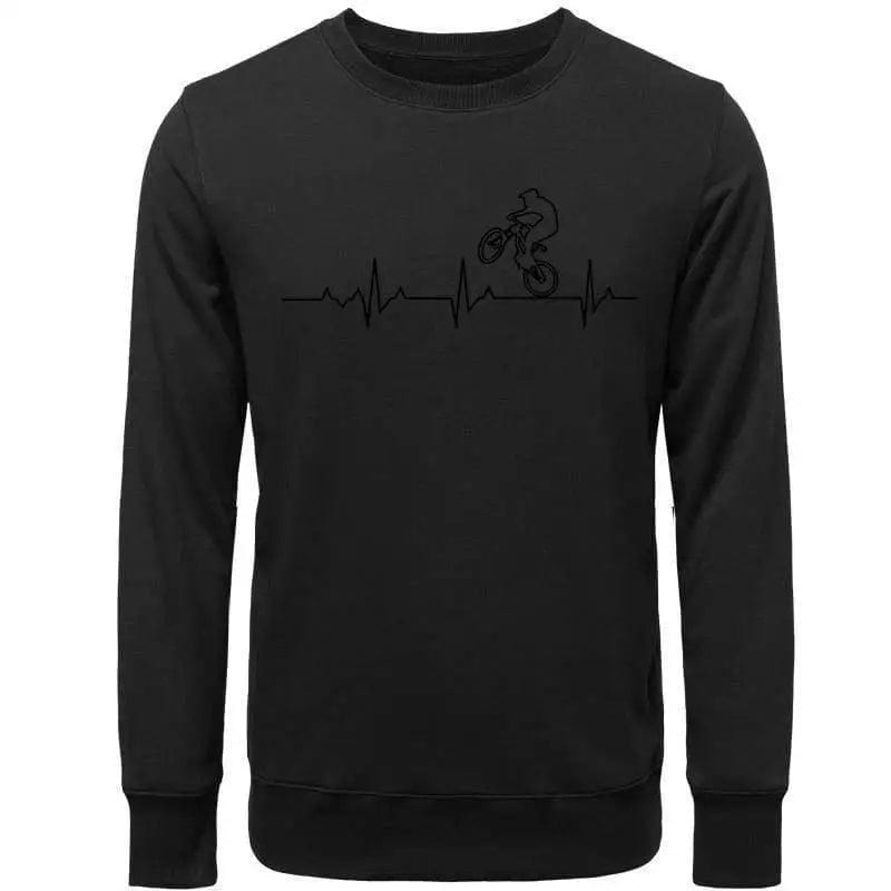 LOVEMI Outerwear & Jackets Men 06Black / XS Lovemi -  Printed pullover sweater