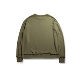 LOVEMI Outerwear & Jackets Men Green / M Lovemi -  Sleeve round neck shirt