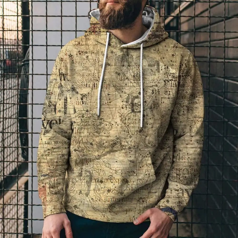 LOVEMI Outerwear & Jackets Men OFSK00135 / M Lovemi -  New 3D Digital Printing Sweater Hoodie