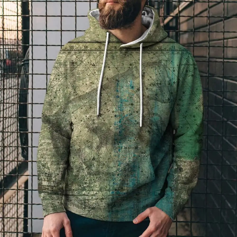 LOVEMI Outerwear & Jackets Men OFSK00138 / S Lovemi -  New 3D Digital Printing Sweater Hoodie