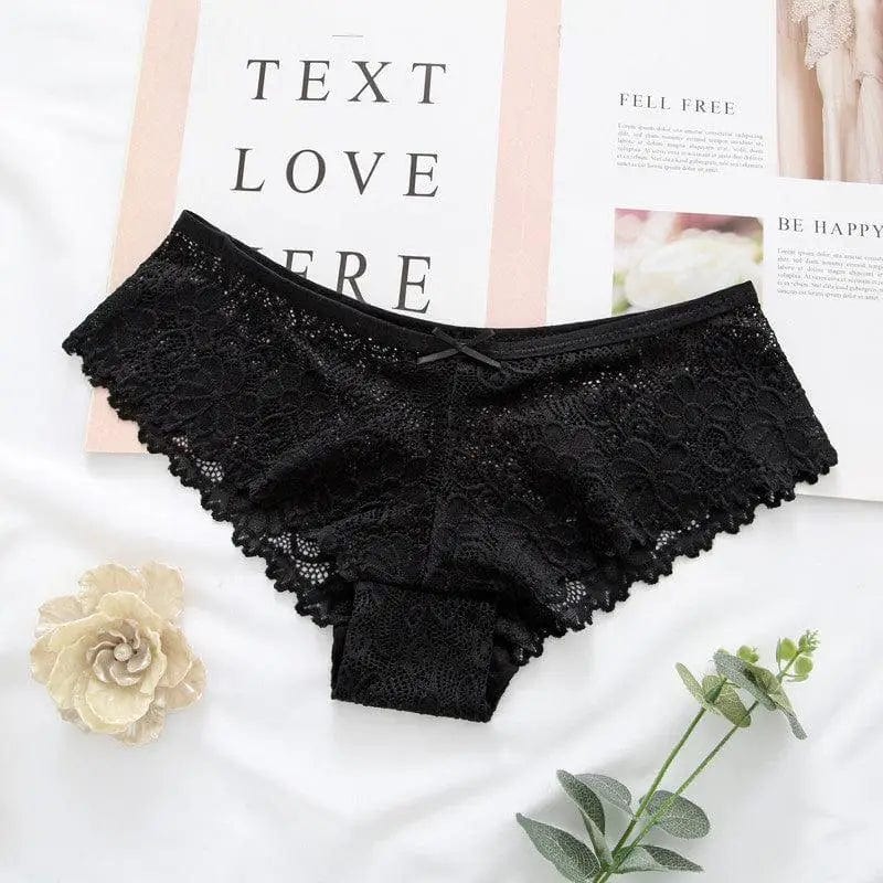 LOVEMI  panties Black / One size Lovemi -  Lace Panties