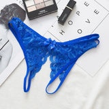 LOVEMI  Panties Blue / One size Lovemi -  Women's Hollow Thong Low Waist Sexy Lingerie