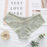 LOVEMI  panties Green / One size Lovemi -  Lace Panties
