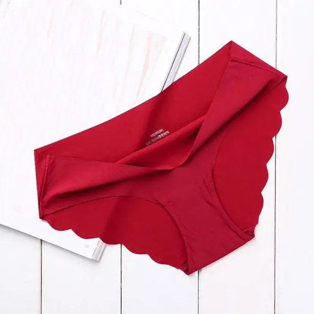 LOVEMI  Panties Rose Red / M Lovemi -  High Quality Womens Seamless Panties Solid Ultra-thin Pant