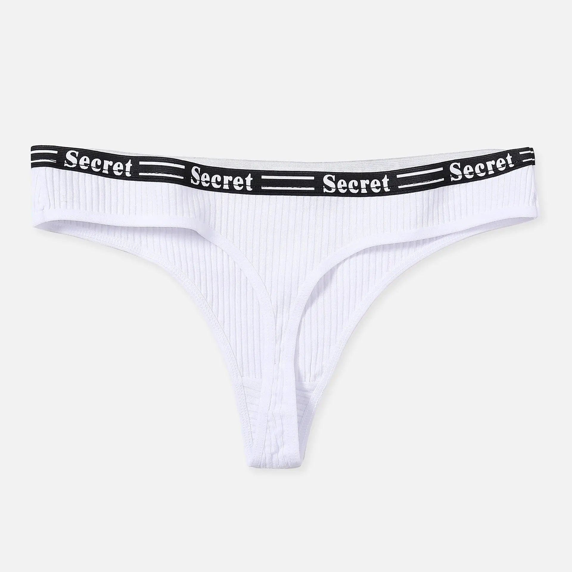 LOVEMI  Panties White / M Lovemi -  Women's Cotton Panties Sexy Thong Panties