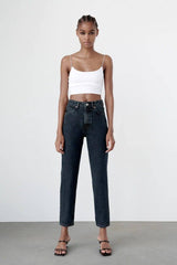 LOVEMI  Pants Lovemi -  Women's Fashion Casual High Waist Jeans