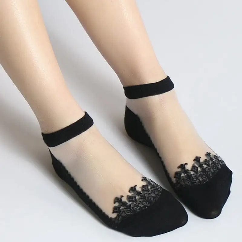 LOVEMI  Pantyhose Black / Aquatic models / 5PCS Lovemi -  Korean Socks And Glass Stockings
