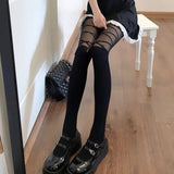 LOVEMI  Pantyhose Lovemi -  Women Jk Cross Strap Bow Stitching Stockings