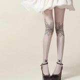 LOVEMI  Pantyhose Skin color / One size Lovemi -  Personality spider stockings