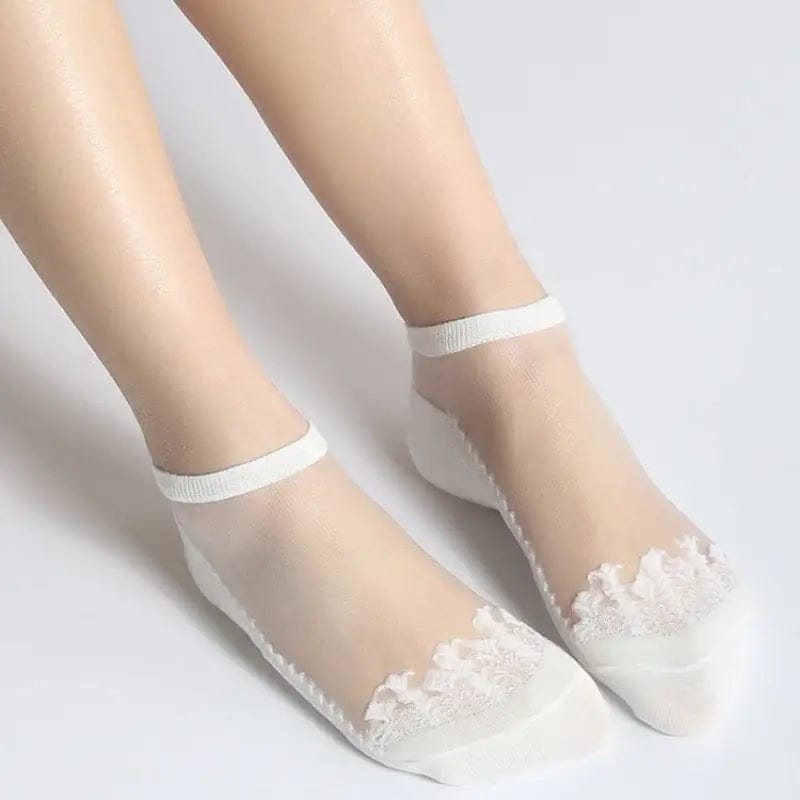 LOVEMI  Pantyhose White / Aquatic models / 5PCS Lovemi -  Korean Socks And Glass Stockings