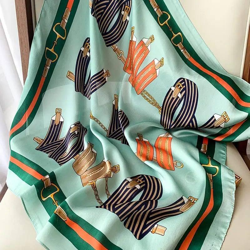 Printed Silk Scarves Gift Company Annual Meeting-4