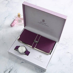 Product Trendy Fashion Wallet Watch Set Box With Exquisite-3