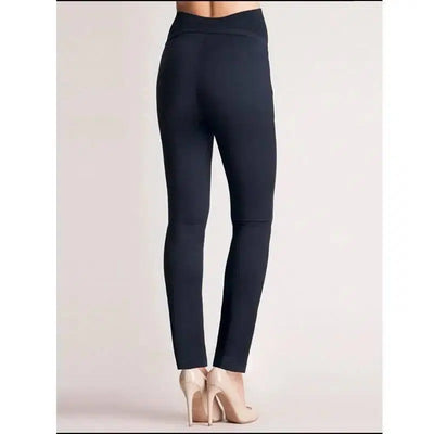 Pure color leggings for pregnant women-Navy Blue-4