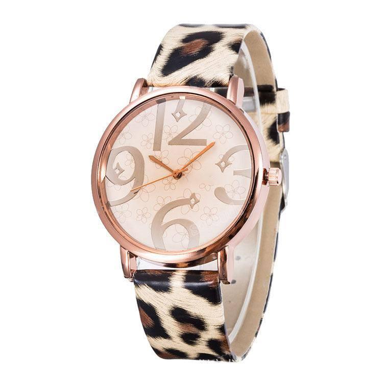 Quartz watches-Leopard color-2