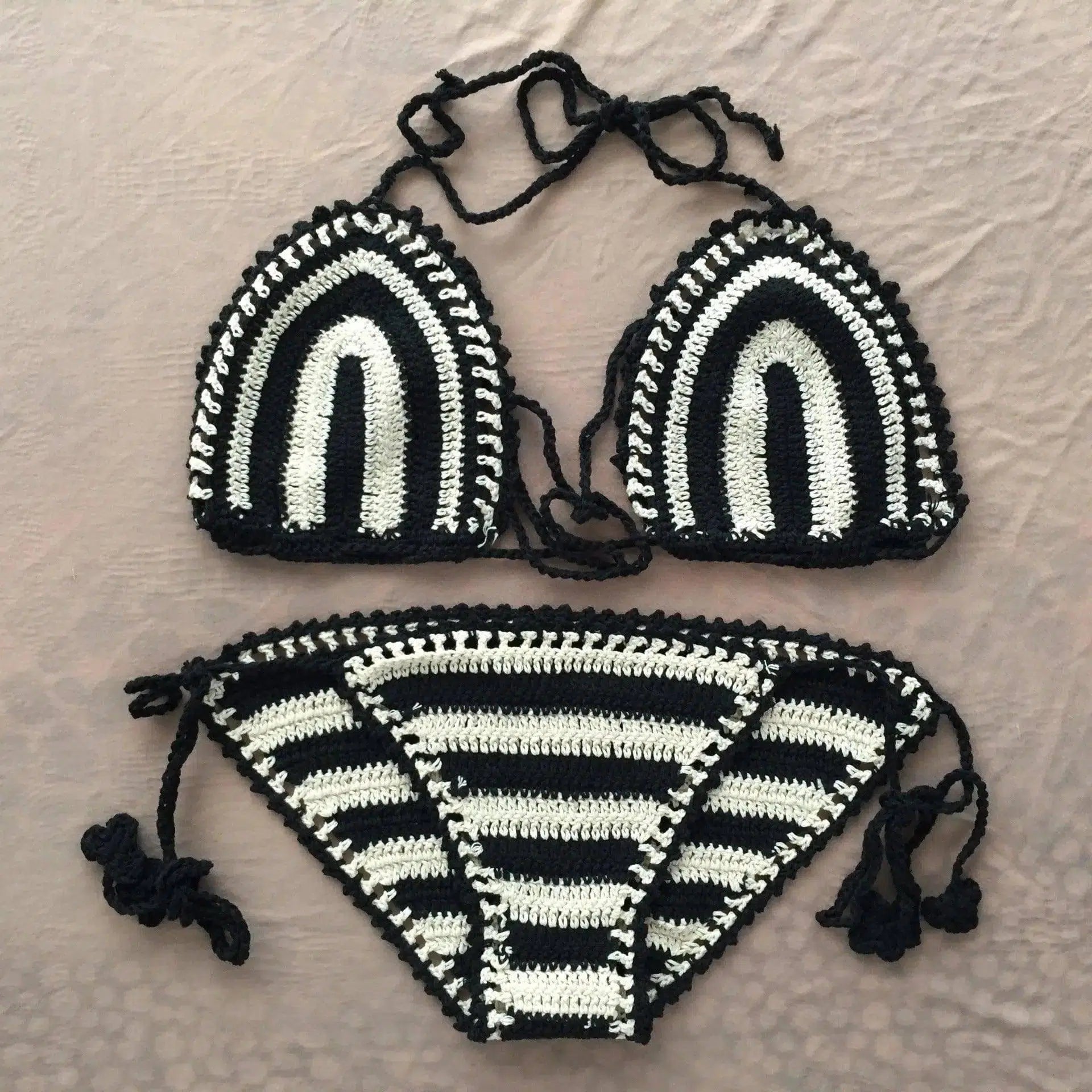 Quick sell explosion, Hand Crochet Bikini Set, sexy beach-default-2