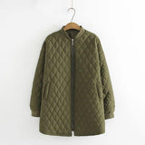 Quilted Jacket for Women: Timeless & Chic Outerwear-green-9