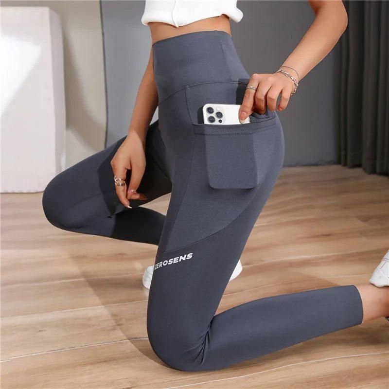 Seamless Leggings With Pocket-5
