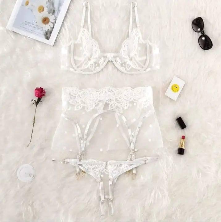 Sexy lace sexy lingerie set-7