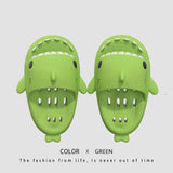 LOVEMI  shoes Applegreen / 36to37 Lovemi -  Shark Slippers With Drain Holes Shower Shoes For Women Quick