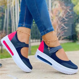 LOVEMI  shoes Blue / 35size Lovemi -  Women Fashion Vulcanized Sneakers Platform Solid Color Flats