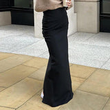 LOVEMI  Skirts Black / S Lovemi -  Women's Versatile High Waist Temperament Slim-fit Sheath Dress