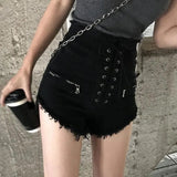 LOVEMI Skirts Black / XL Lovemi -  Tassel mesh women's jeans