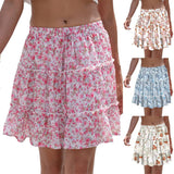 LOVEMI  Skirts Lovemi -  Women's Fashion Stitching Floral Skirt