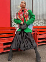 LOVEMI  Skirts Lovemi -  Women's Fashionable Simple Satin Dress
