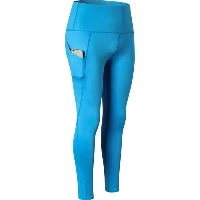 LOVEMI - Lovemi - Slim pocket running stretch tights