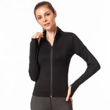 LOVEMI Sport clothing Black / L Lovemi -  Yoga wear jacket Long sleeve yoga wear jacket for running