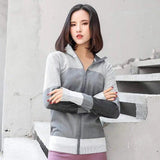 LOVEMI Sport clothing Grey / M Lovemi -  Sports fitness yoga wear seamless hoodie