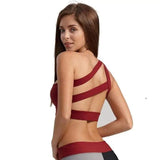 LOVEMI Sport clothing Lovemi -  Yoga quick-drying one-shoulder bra