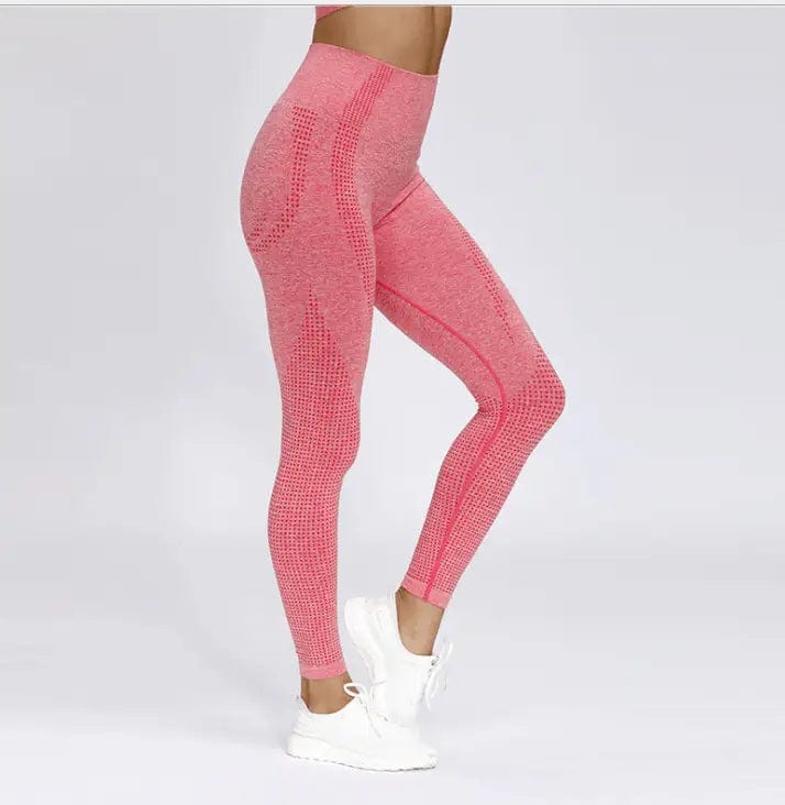 LOVEMI  Sport clothing Pantscoralred / S Lovemi -  High Waist Sports leggins